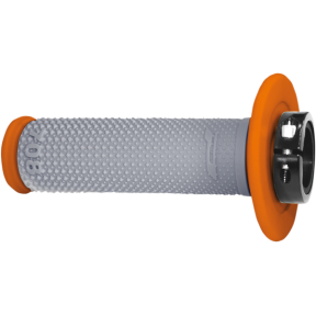 Ръкохватки тип мотор Pro Grip 708 Lock-On СИВИ/ОРАНЖЕВИ 22мм/12,7см