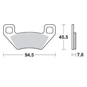 Накладки Moto-Master Racing ЗА ARCTIC CAT/POLARIS DVX/V2/H1/HAWKEYE/MXU/H2/PROWLER/WILDCAT/ALTERRA 2005-2021