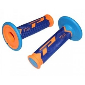 Ръкохватки тип мотор Pro Grip Triple Density СИНЬО/ОРАНЖЕВО 22мм/11,5см