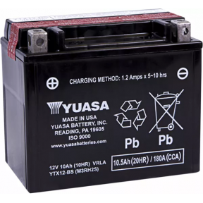 Акумулатор YUASA AGM Maintenance 180A/10Ah 150 mm/129,5 mm87 mm