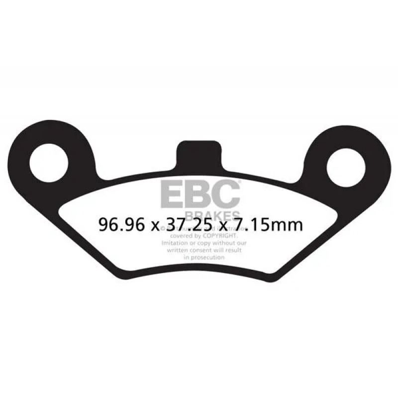 Спирачни накладки EBC Brakes R Ser...