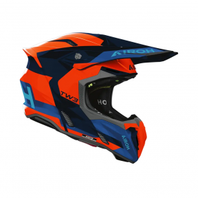 Каска Twist 3 Fancy Orange/Blue Gloss