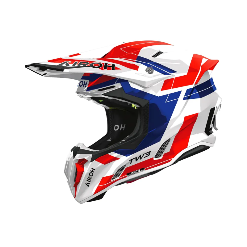 Каска Twist 3 Dynasty Blue Red Gloss
