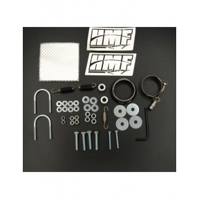 Цяла генерация HMF Dual Full Polaris Sportsman / Scrambler XP 1000 S 2020–2024 – Black Blackout
