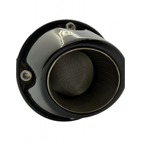 Крайно гърне HMF Slip-On за Can-Am Outlander G1 500/650/800 MAX – Black / Silver Крайно гърне HMF Slip-On за Can-Am Outlander G1 500/650/800 MAX – Black / Silver