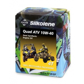 Двигателно масло SILKOLENE Quad ATV 4T 10W40 4L Cube