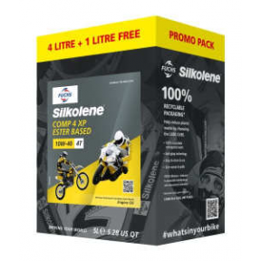 Двигателно масло SILKOLENE Comp 4 10W40 XP 4L+1L