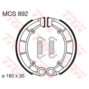 Задни накладки TRW KAWASAKI KLF 300/400