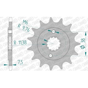 ПРЕДЕН ЗЪБАК KAWASAKI ATV KFX400 03-06; SUZUKI ATV LT-Z400 02-18, LT-R450 06-11  14з