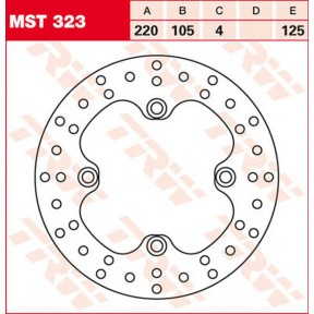 Заден диск TRW KAWASAKI/SUZUKI/HONDA
